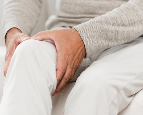 Physiotherapie nach Knie TEP
